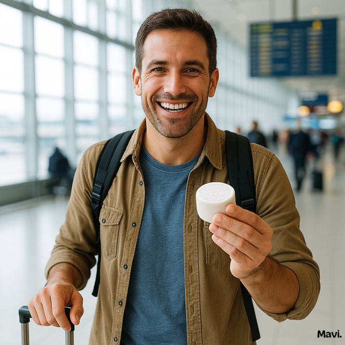 NEW Mavi™ 2.0 : The portable sound machine for travelers
